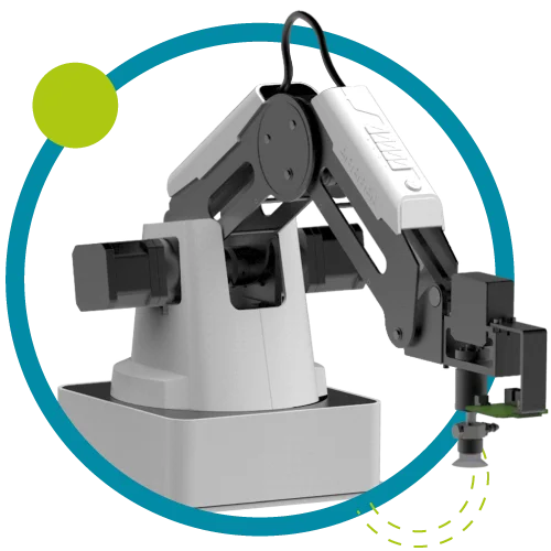 Brazos robóticos para entornos educativos